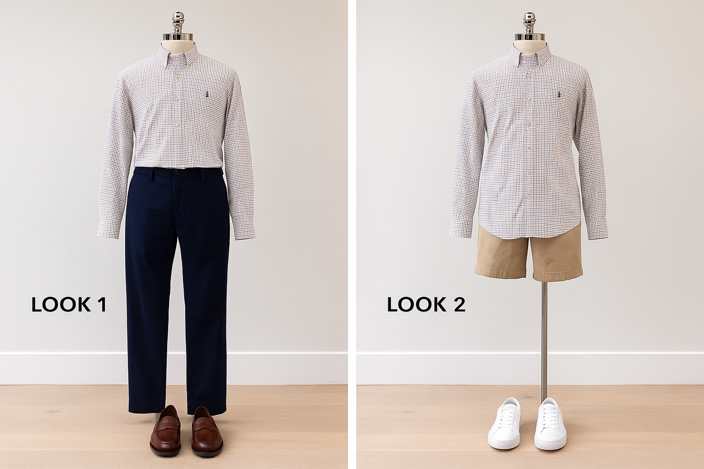 Collage 1 - Looks casuales y preppy
