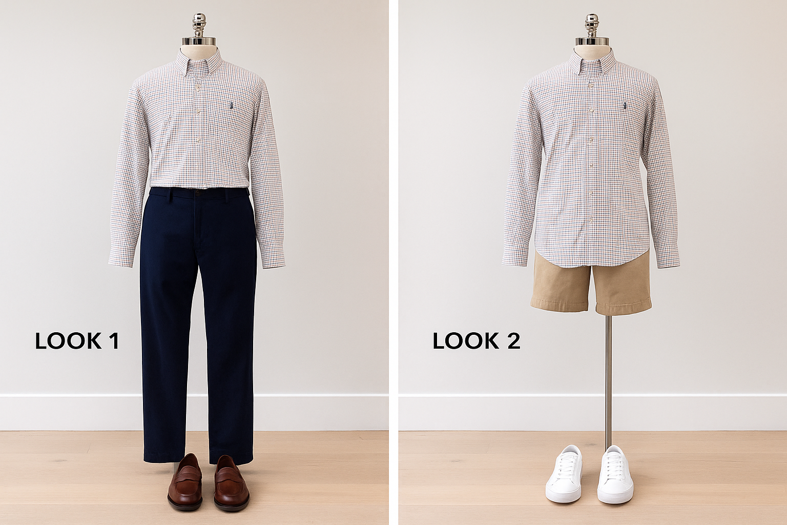 Collage 1 - Looks casuales y preppy