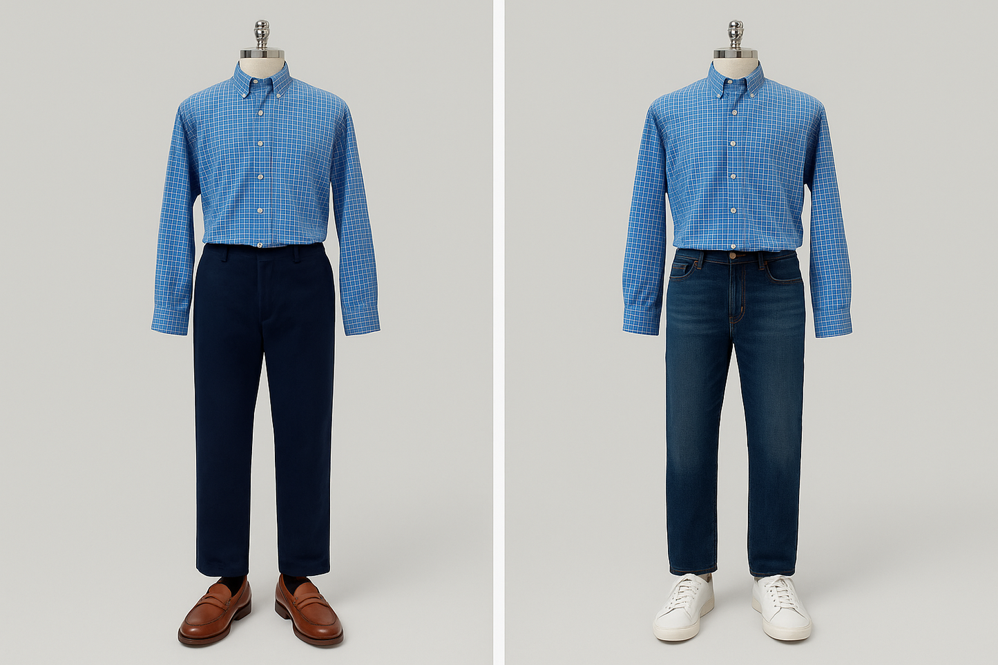 Collage 1 - Looks casuales y preppy