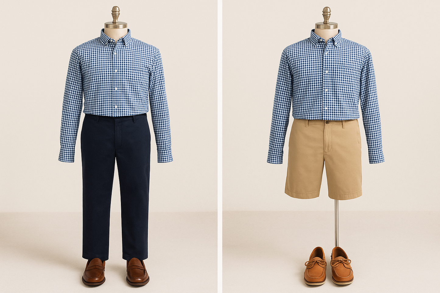 Collage 1 - Looks náuticos y preppy