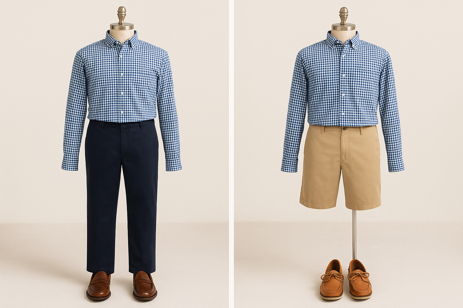 Collage 1 - Looks náuticos y preppy