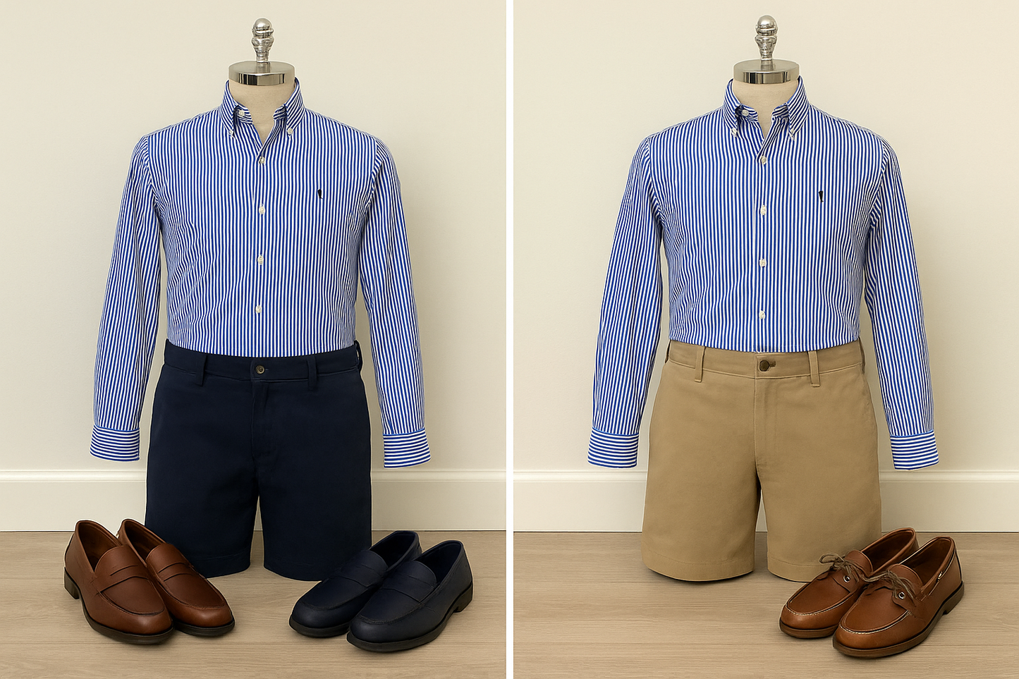 Collage 1 - Looks náuticos y preppy