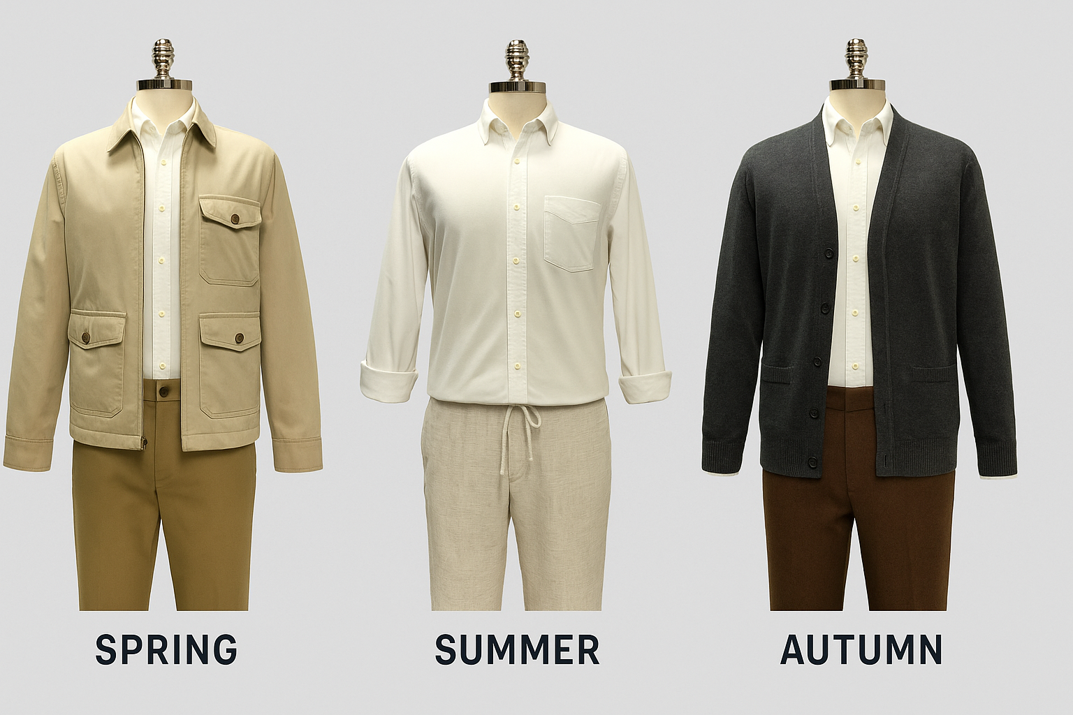 Collage 2 - Looks estacionales: primavera, verano y otoño