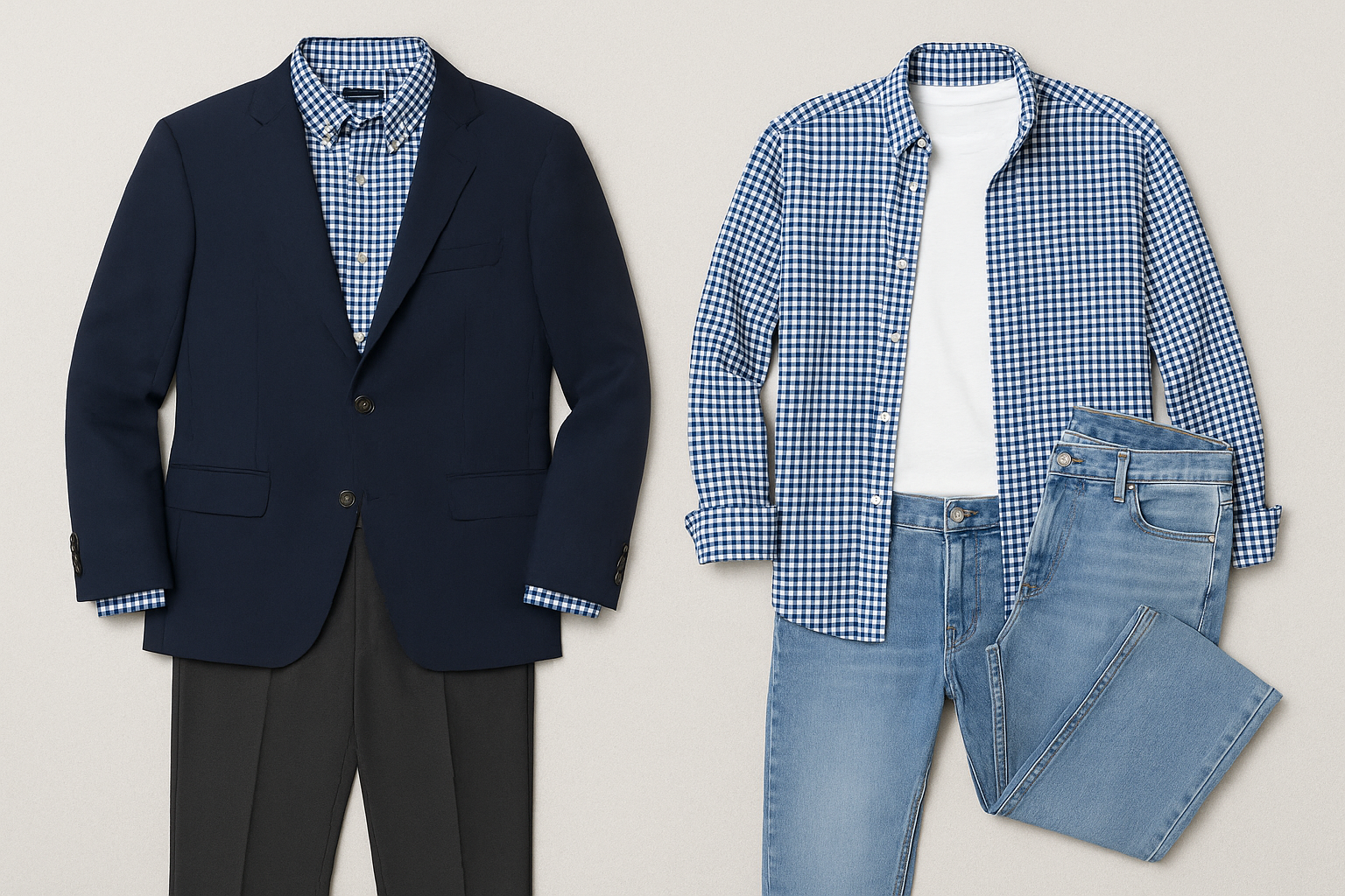 Collage 2 - Looks formales y casuales