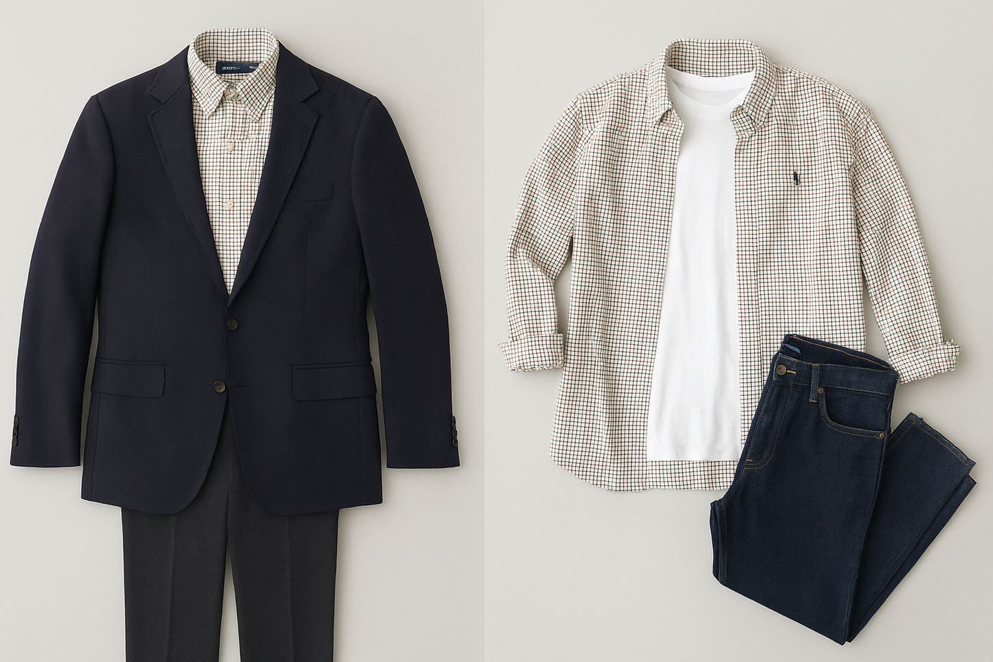 Collage 2 - Looks formales y casuales