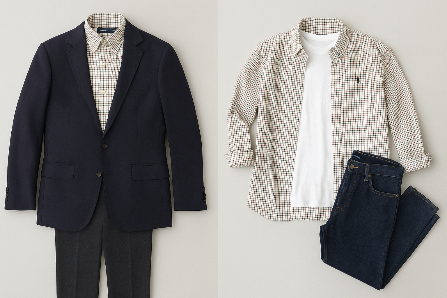 Collage 2 - Looks formales y casuales