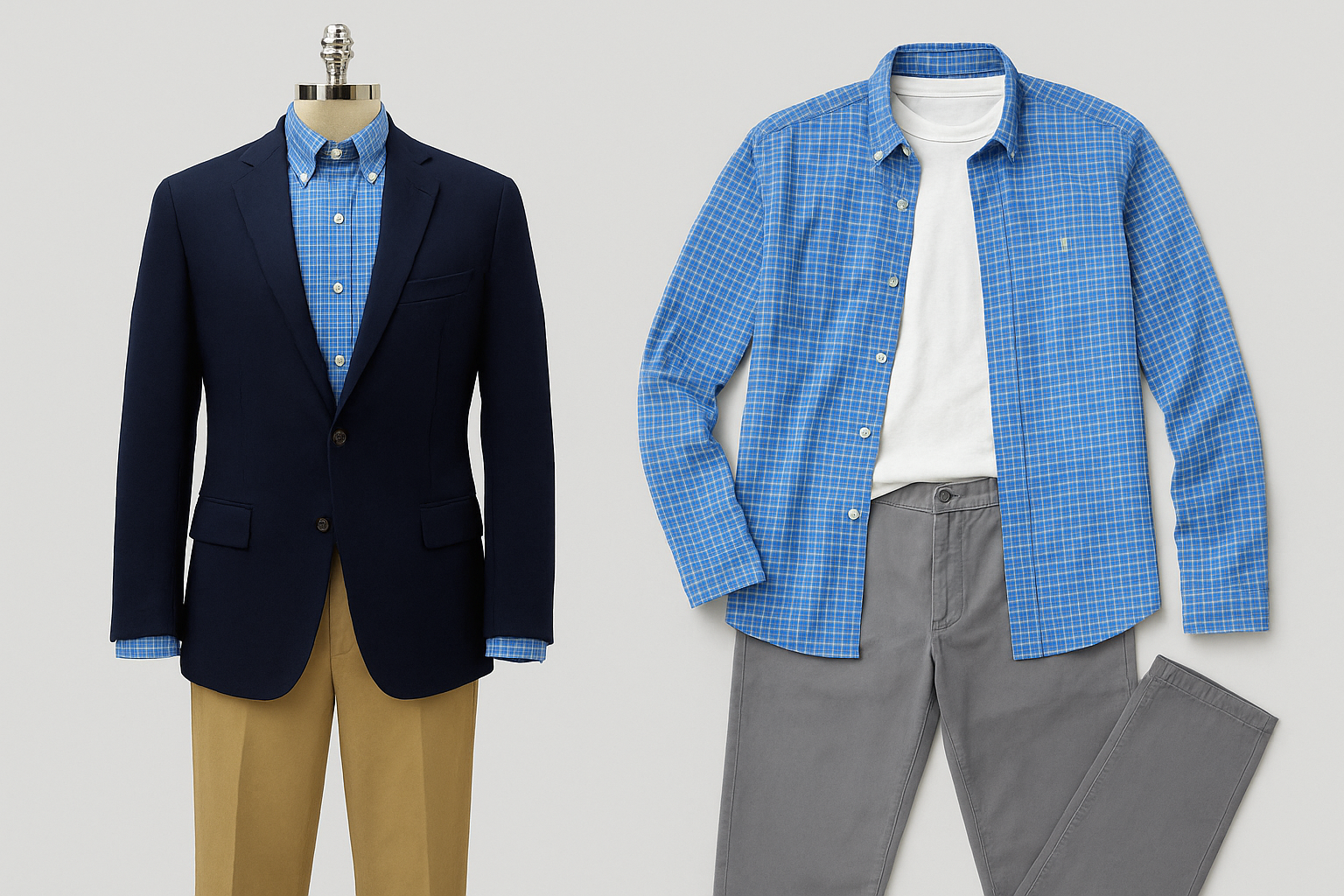 Collage 2 - Looks formales y casuales