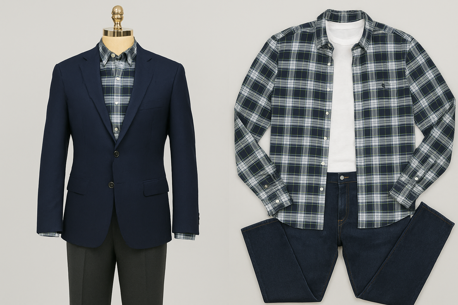 Collage 2 - Looks formales y casuales