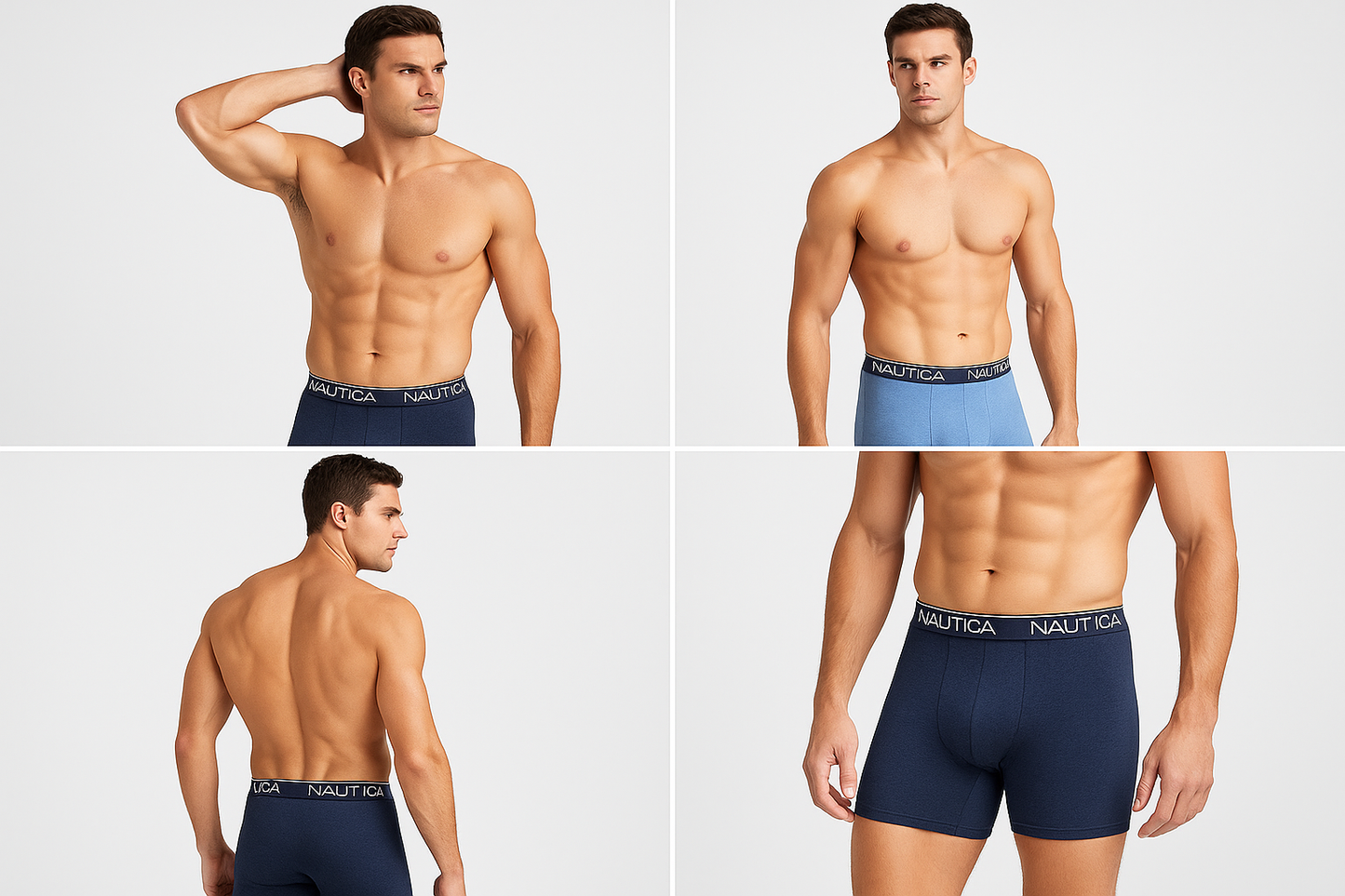 Collage creativo múltiples poses