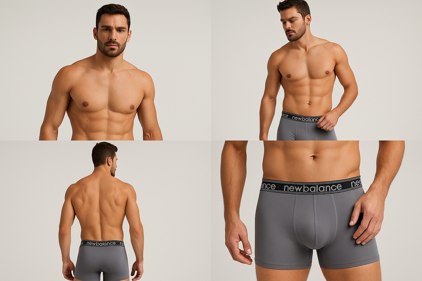 Collage creativo múltiples poses