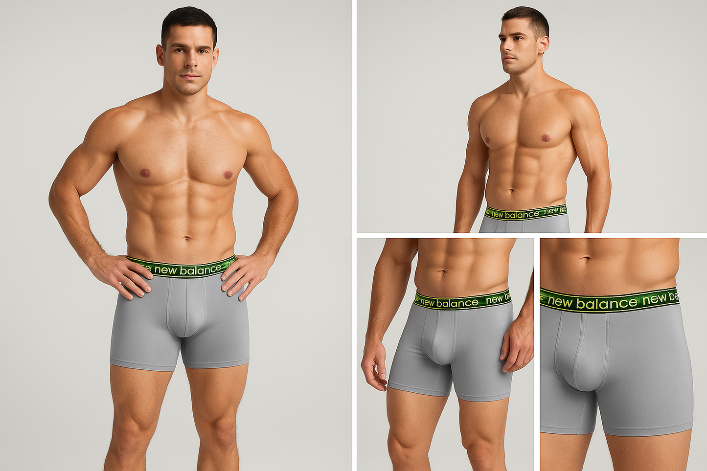 Collage creativo múltiples poses