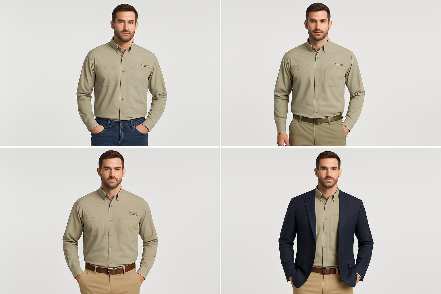 Collage de looks 1 - Diferentes combinaciones