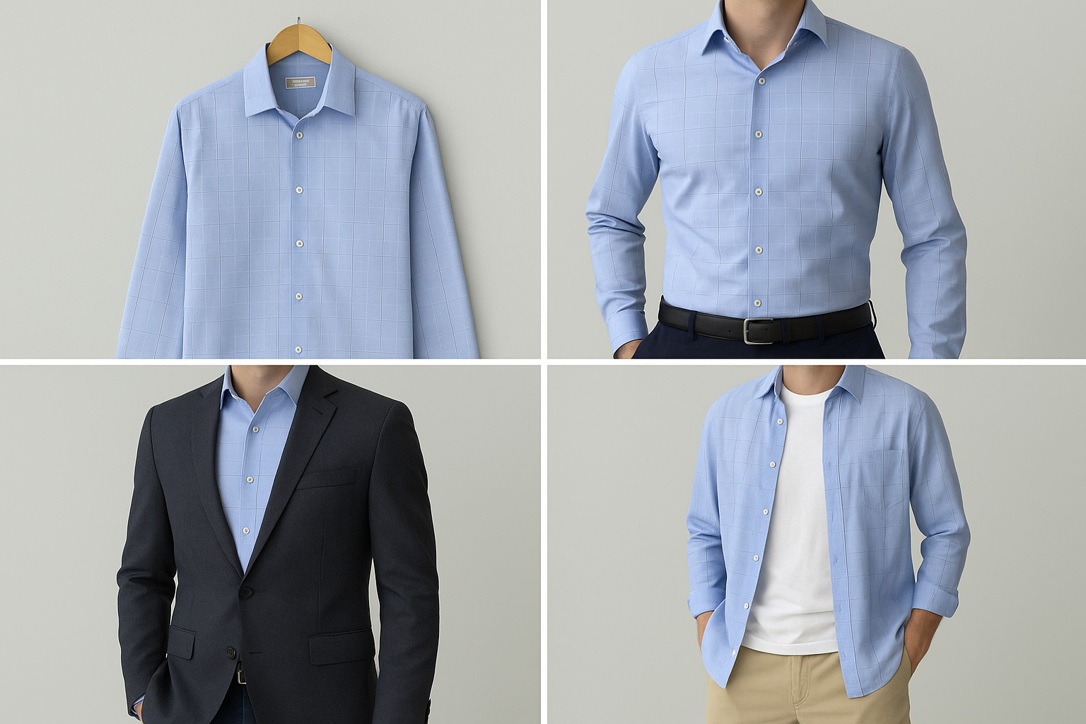 Collage de looks 2 - Estilo semi-formal y relajado de verano