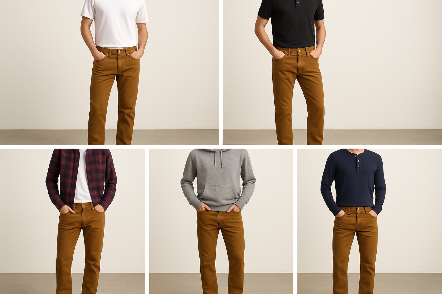 Collage de looks completos