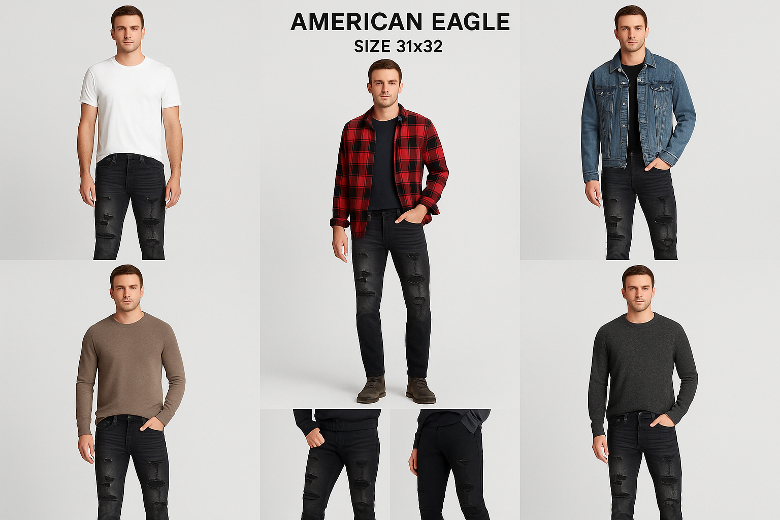 Collage de looks múltiples