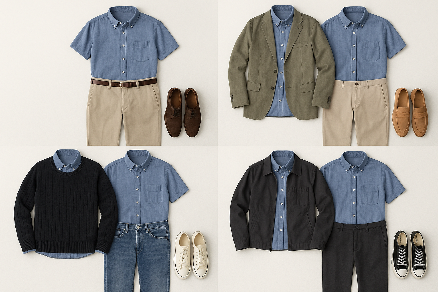 Collage de outfits 1 - color exacto