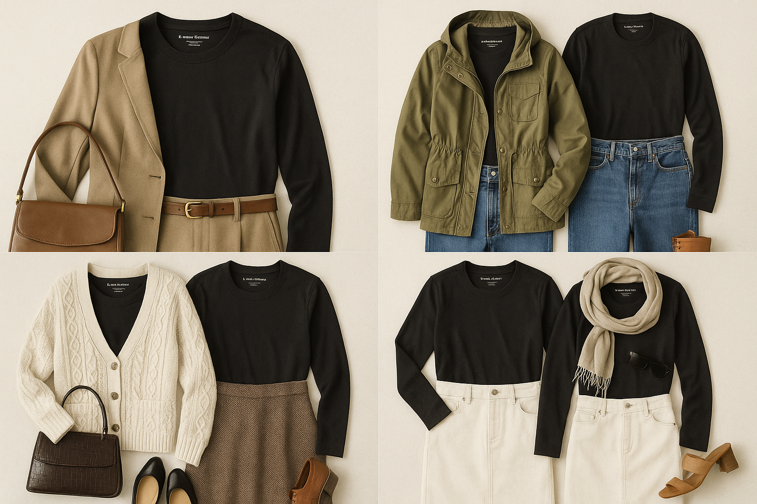 Collage de outfits 2