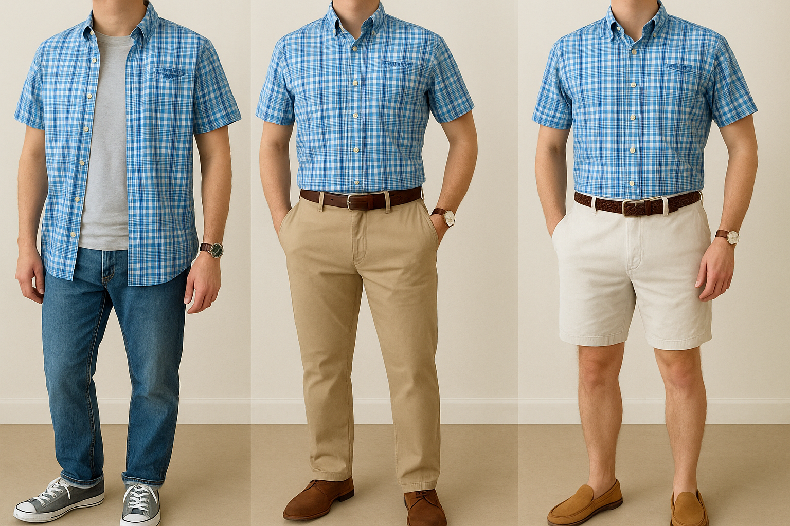 Collage de outfits - Combinaciones estacionales