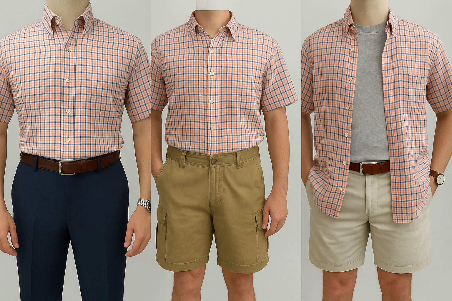 Collage de outfits - Combinaciones estacionales