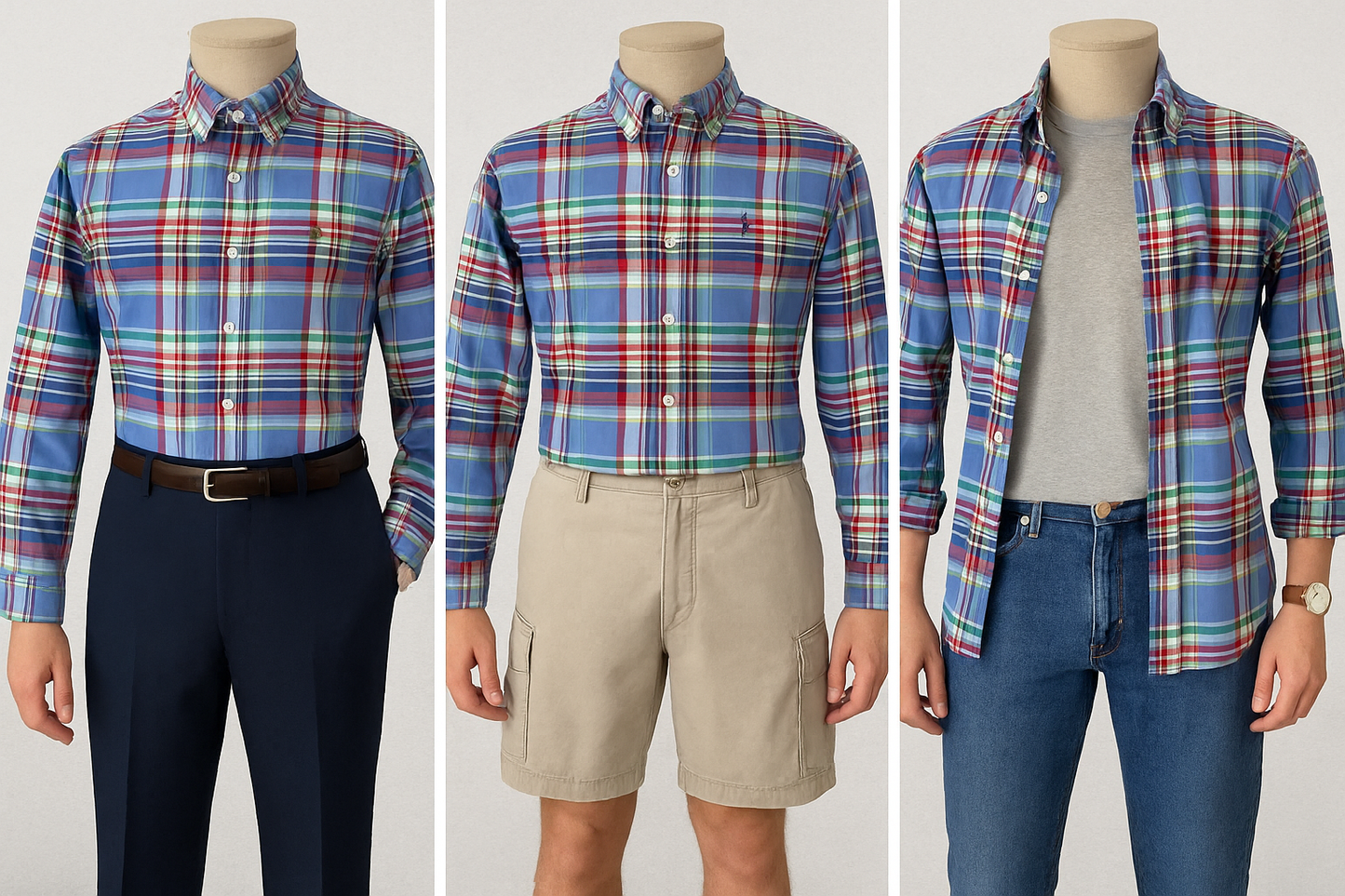 Collage de outfits - Combinaciones estacionales