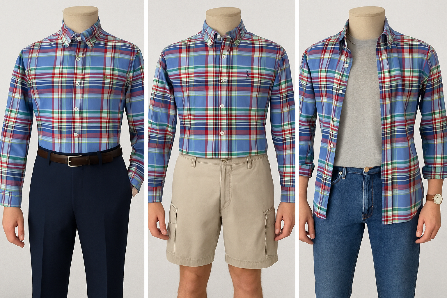 Collage de outfits - Combinaciones estacionales