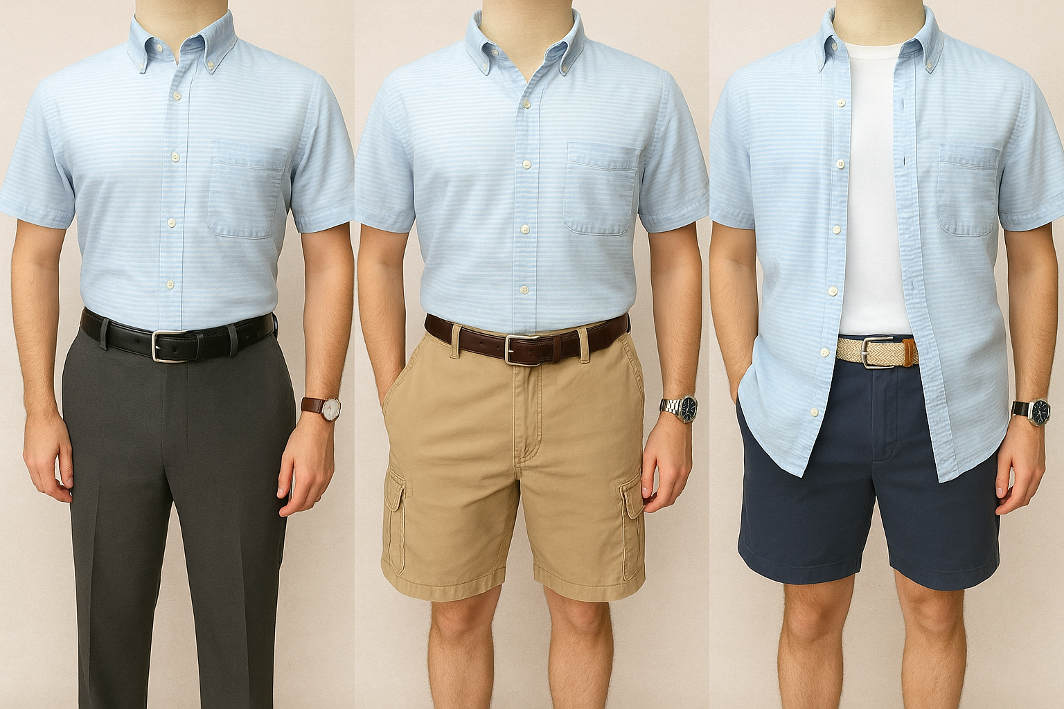 Collage de outfits - Combinaciones estacionales