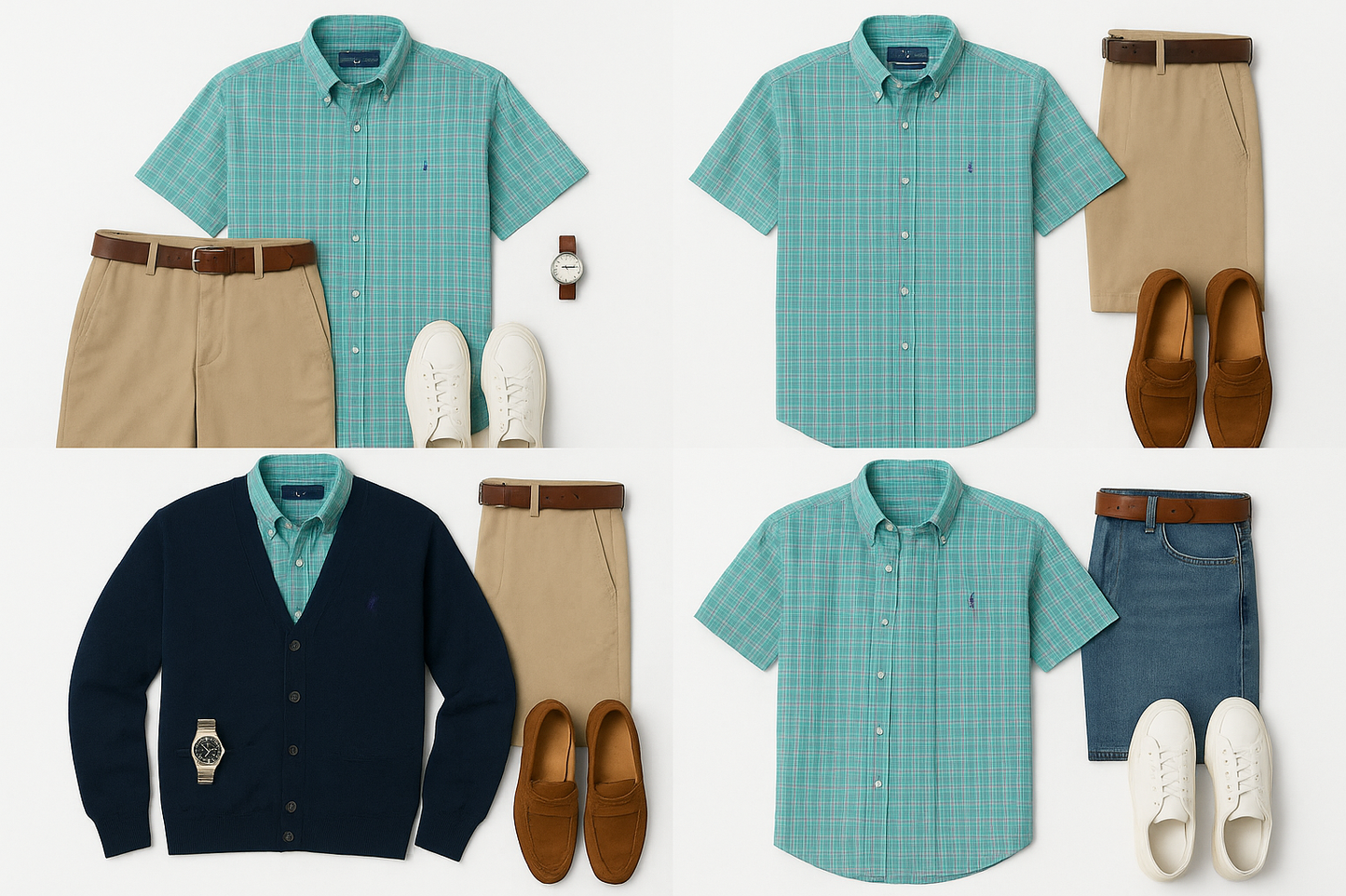 Collage de outfits completos 1