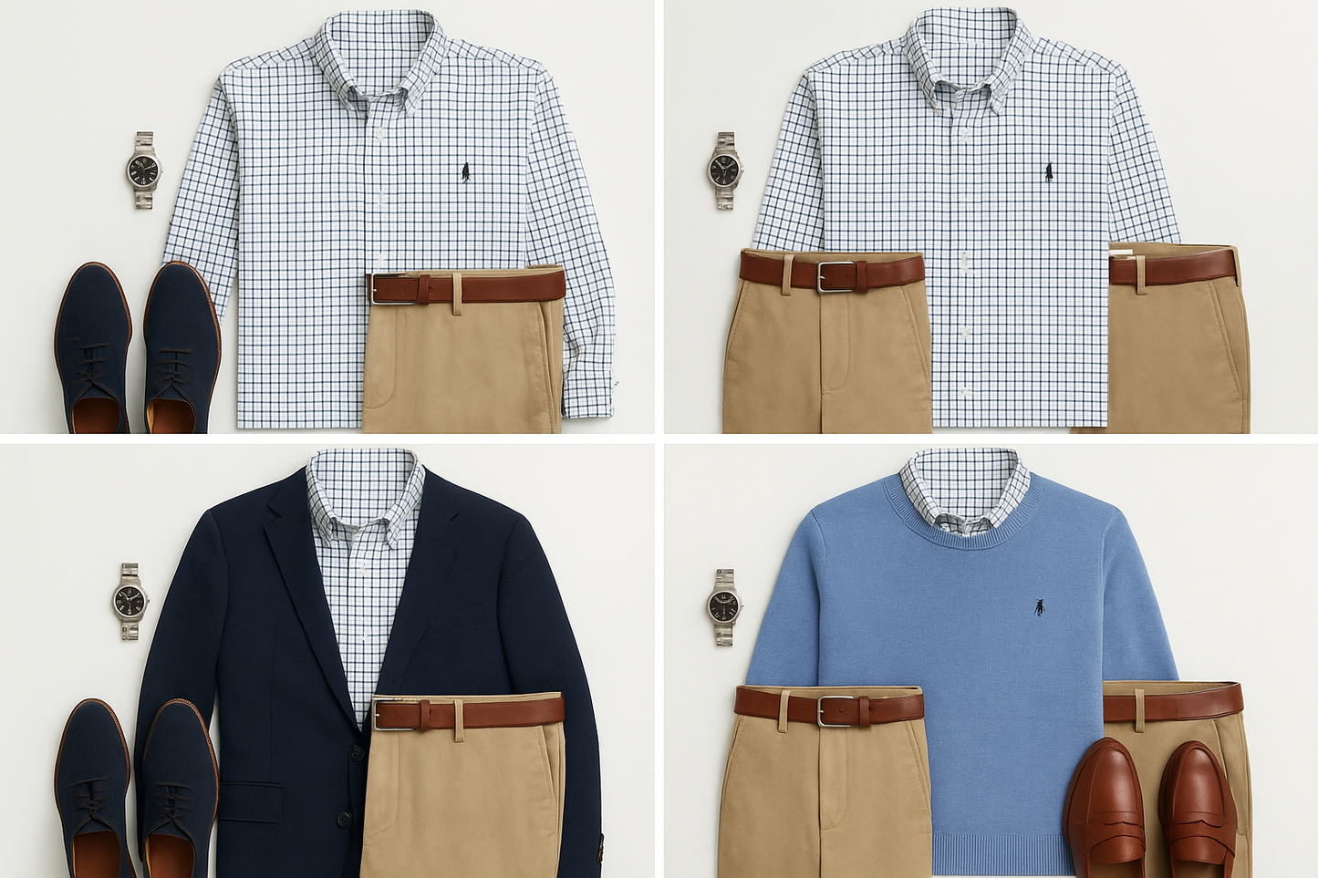 Collage de outfits completos 1