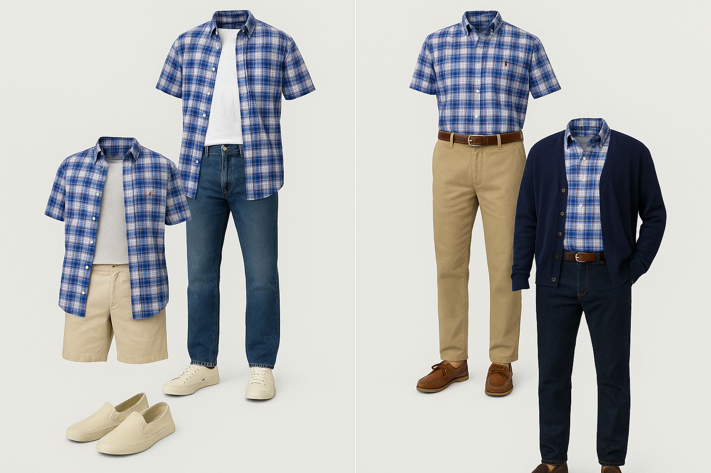 Collage de outfits completos - nueva versión