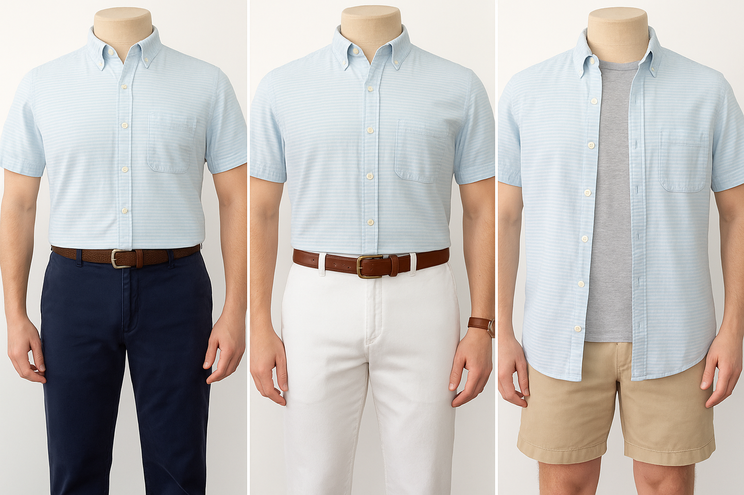 Collage de outfits - Versatilidad de estilos