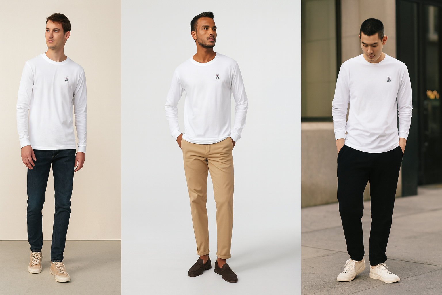 Collage - Diferentes Outfits Casuales