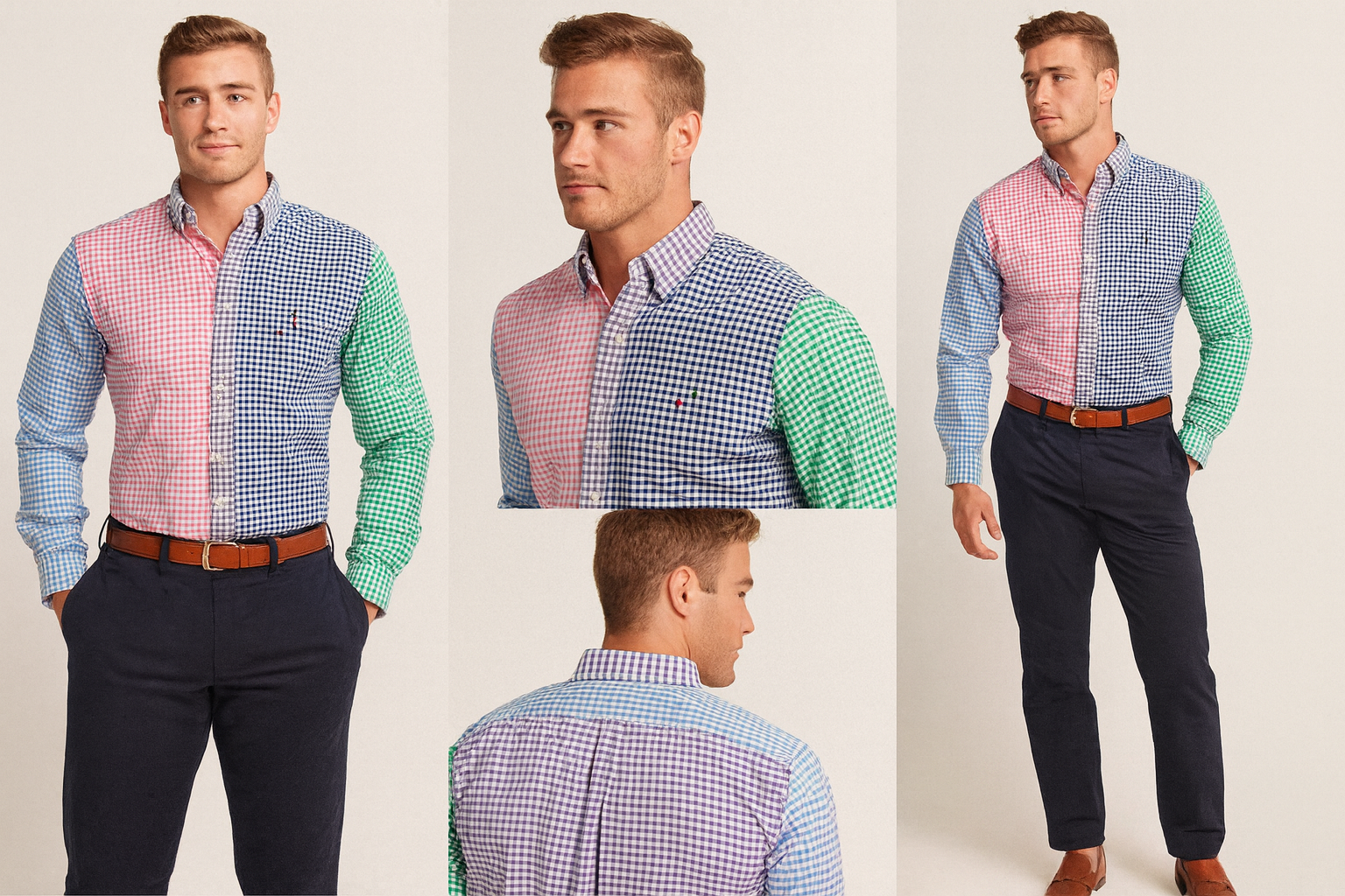 Collage look business casual