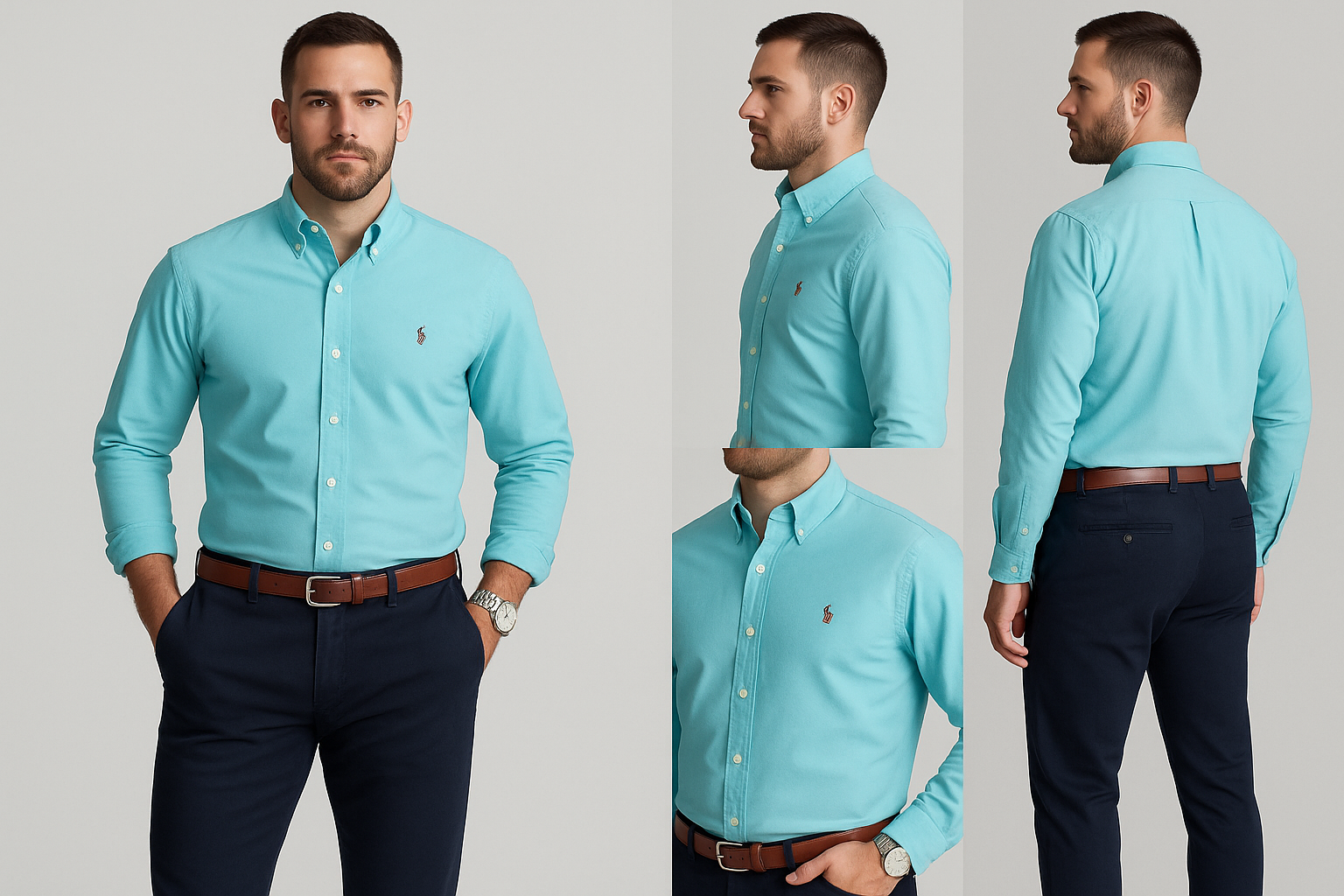 Collage look business casual