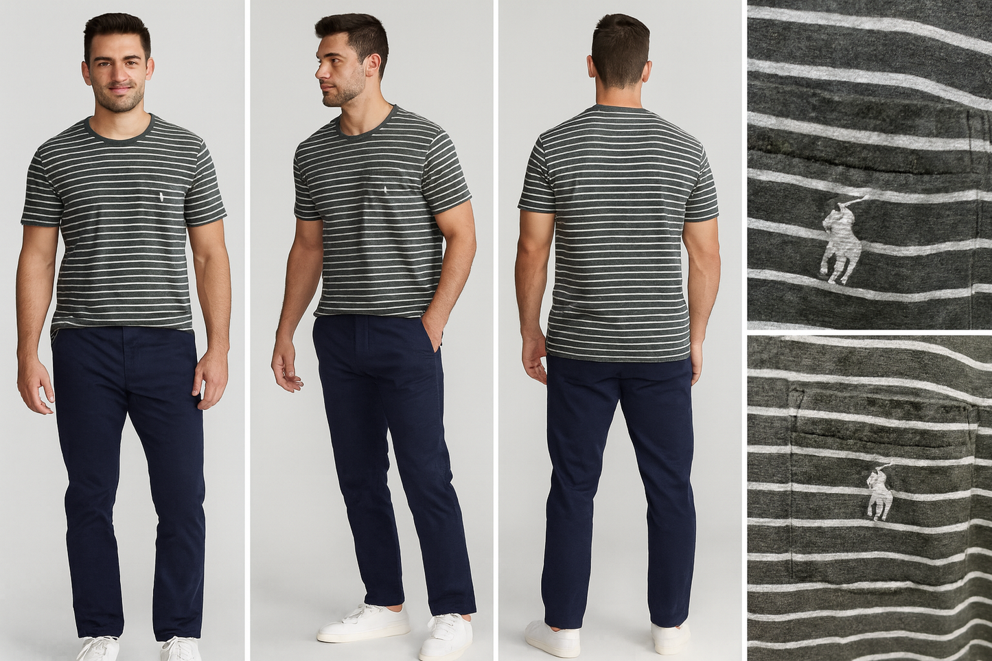 Collage Look Preppy Casual