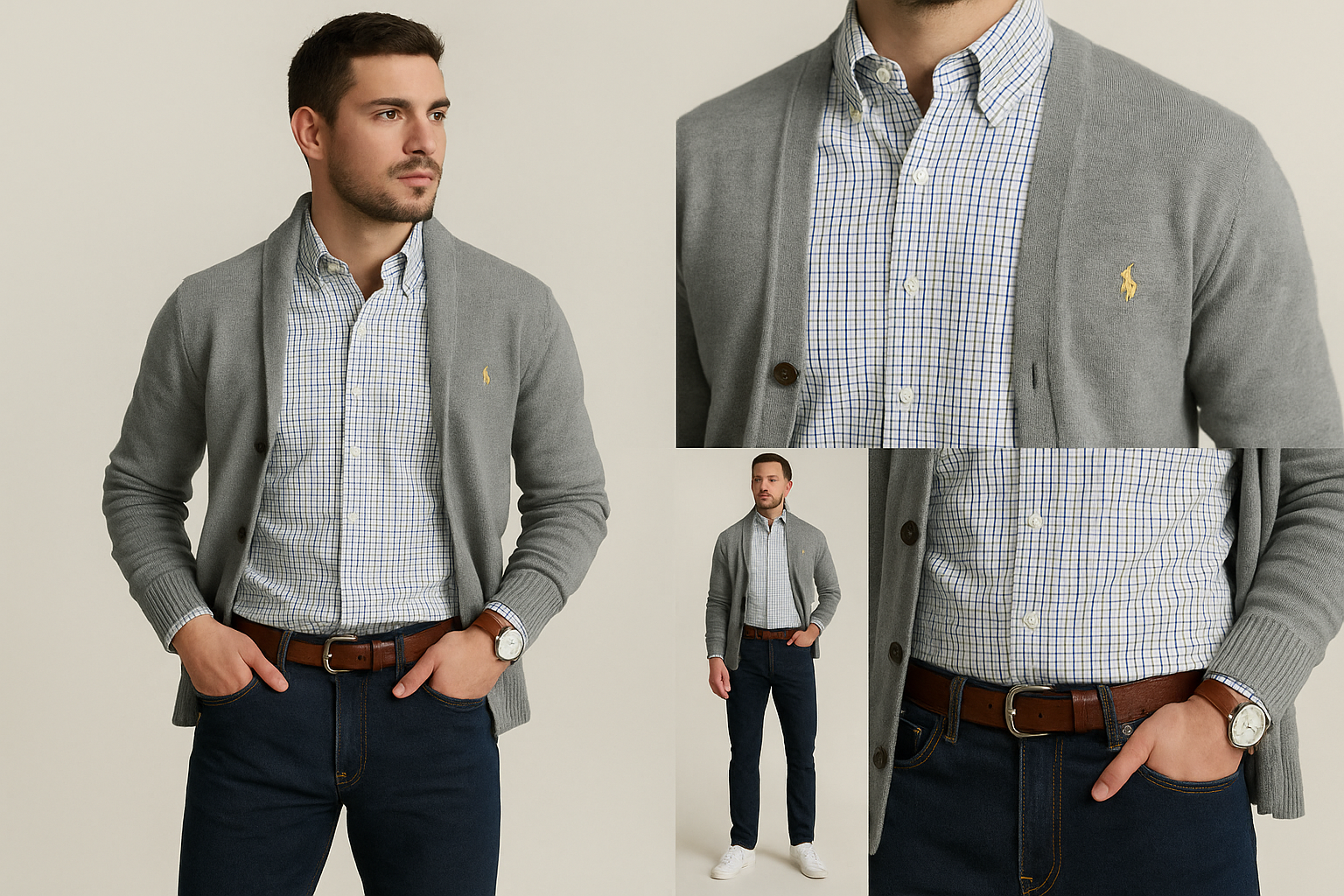 Collage look smart casual