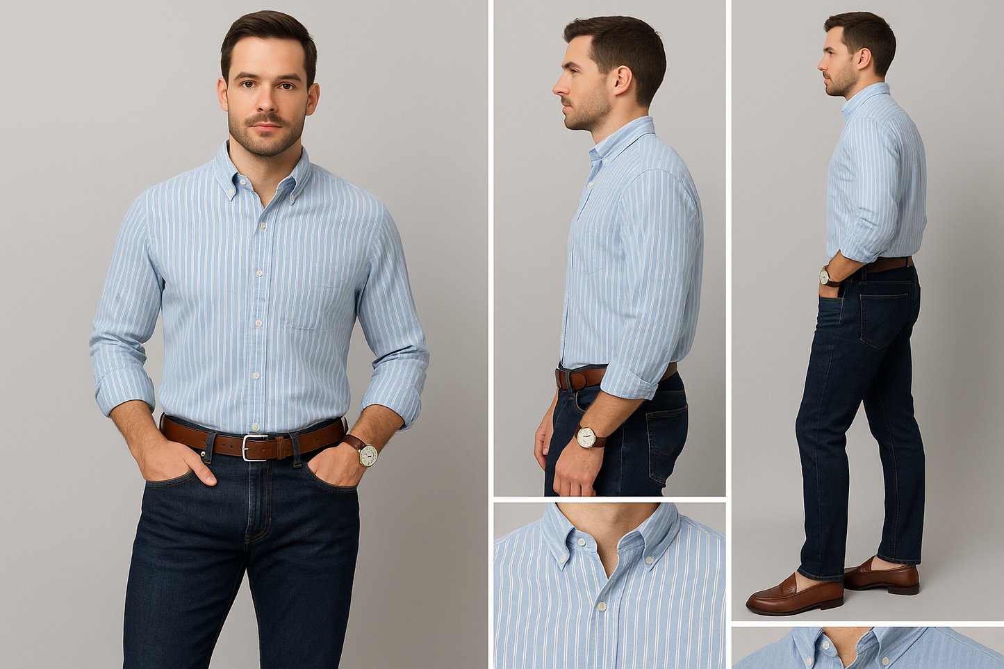 Collage look smart casual