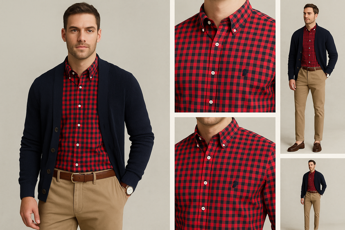 Collage look smart casual