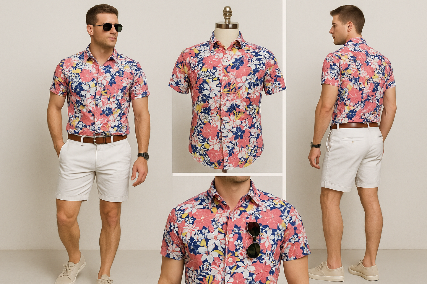 Collage look summer casual