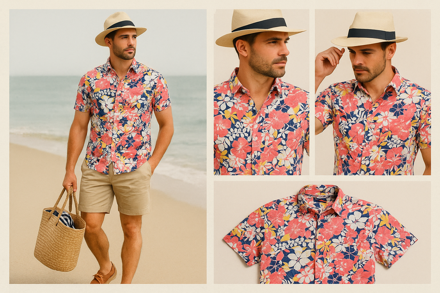 Collage look vacation resort