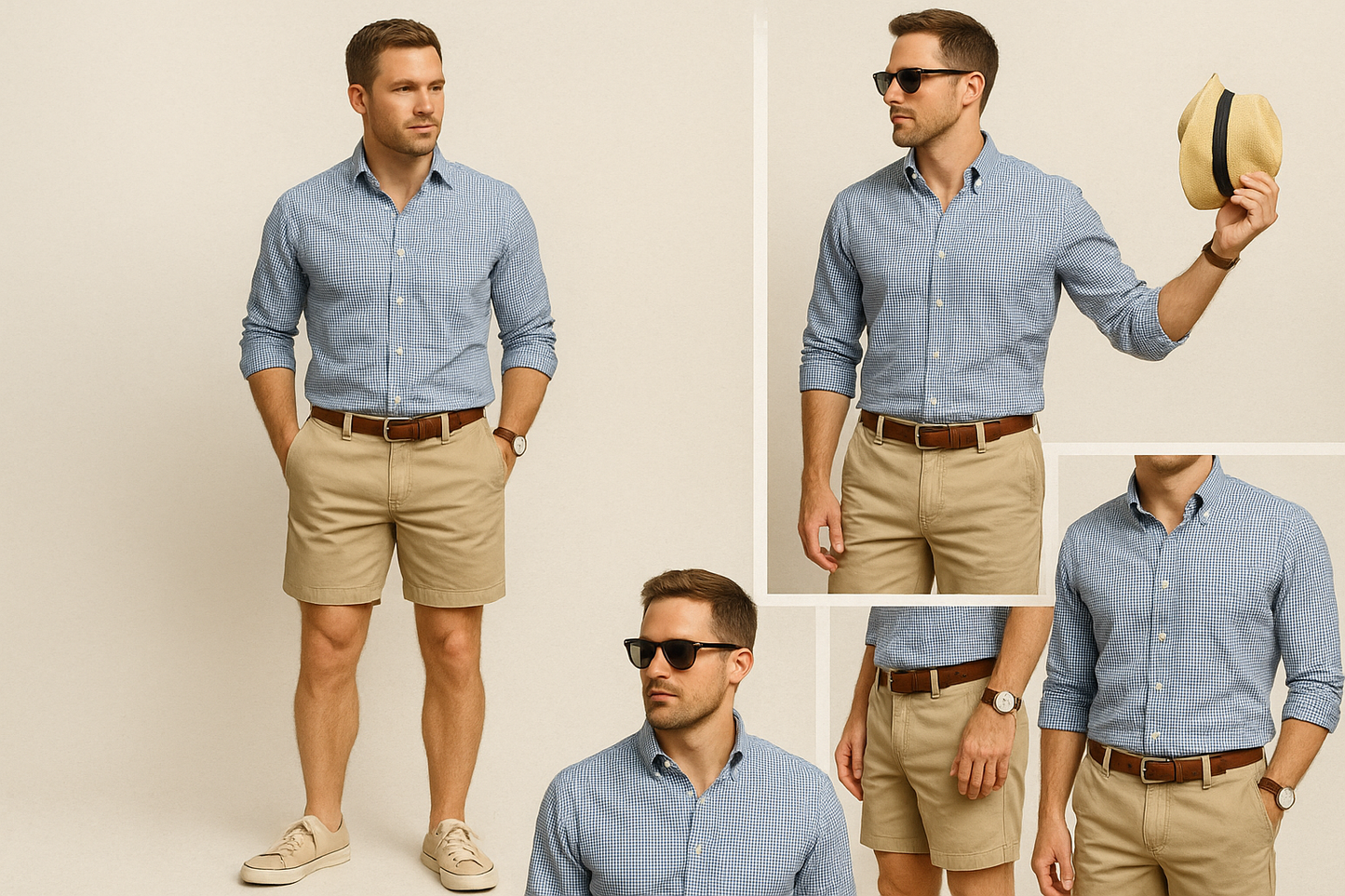 Collage look weekend casual