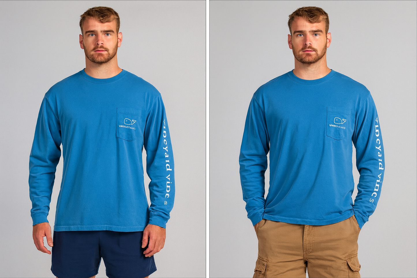 Collage looks casual