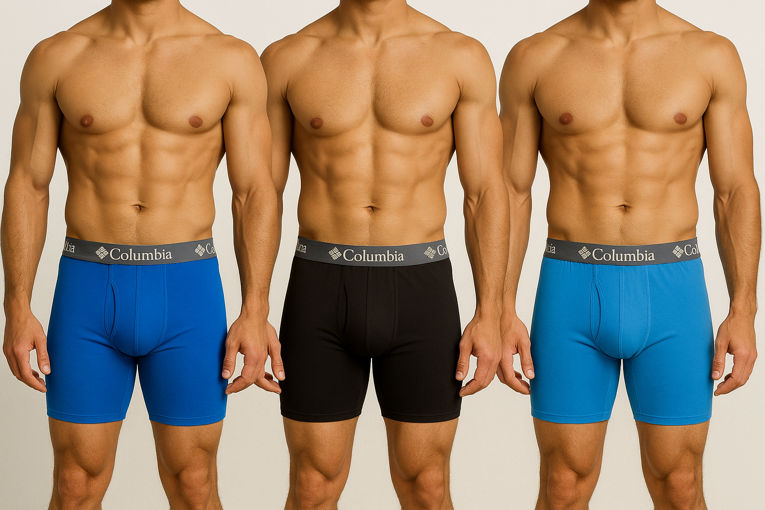 Collage modelos en fila horizontal