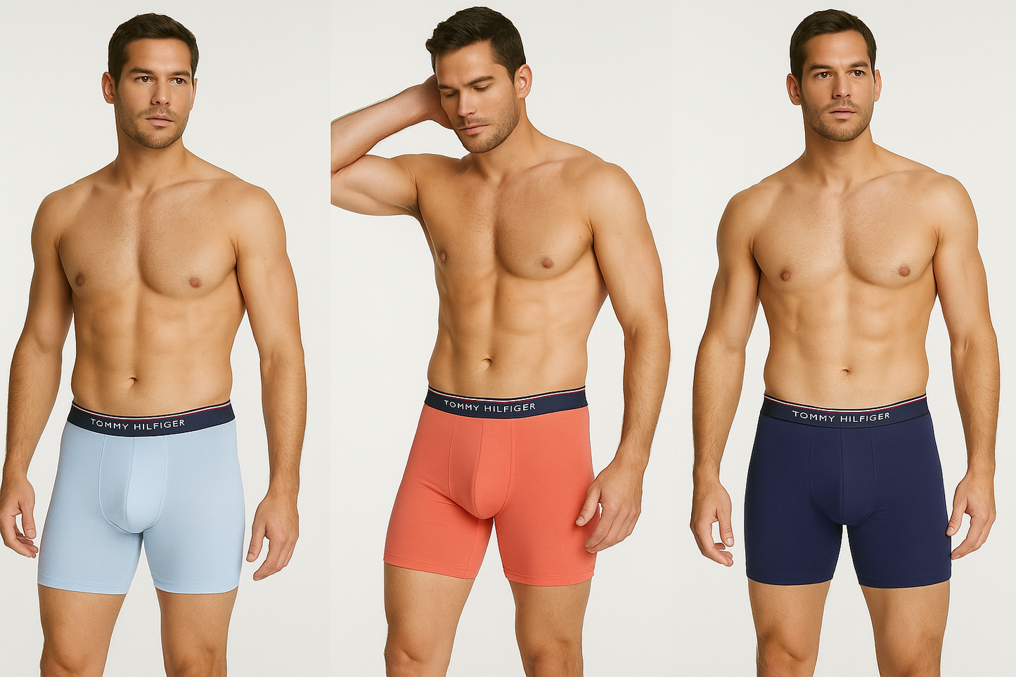 Collage modelos en poses variadas