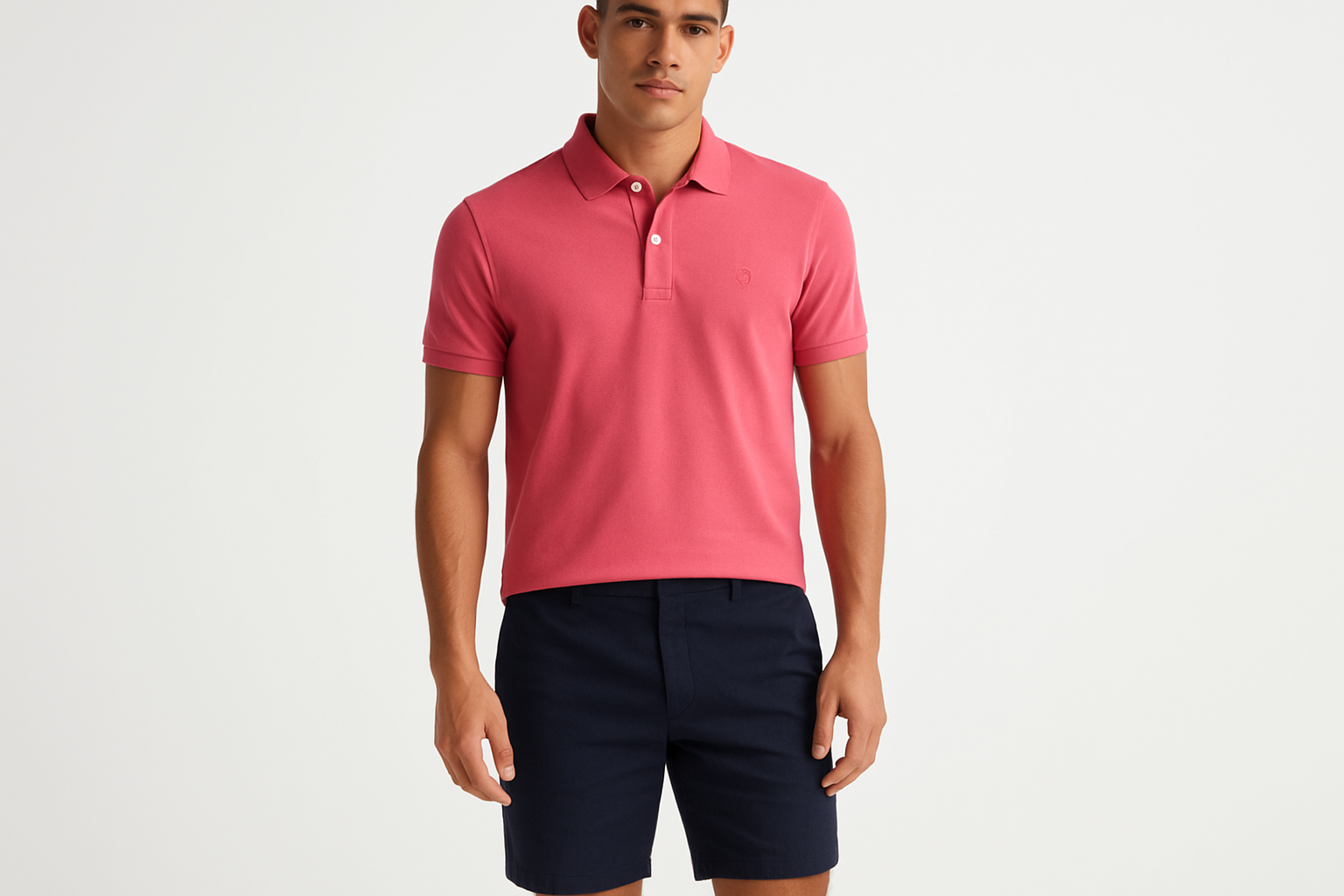 Combinación 2 - Con shorts azul marino