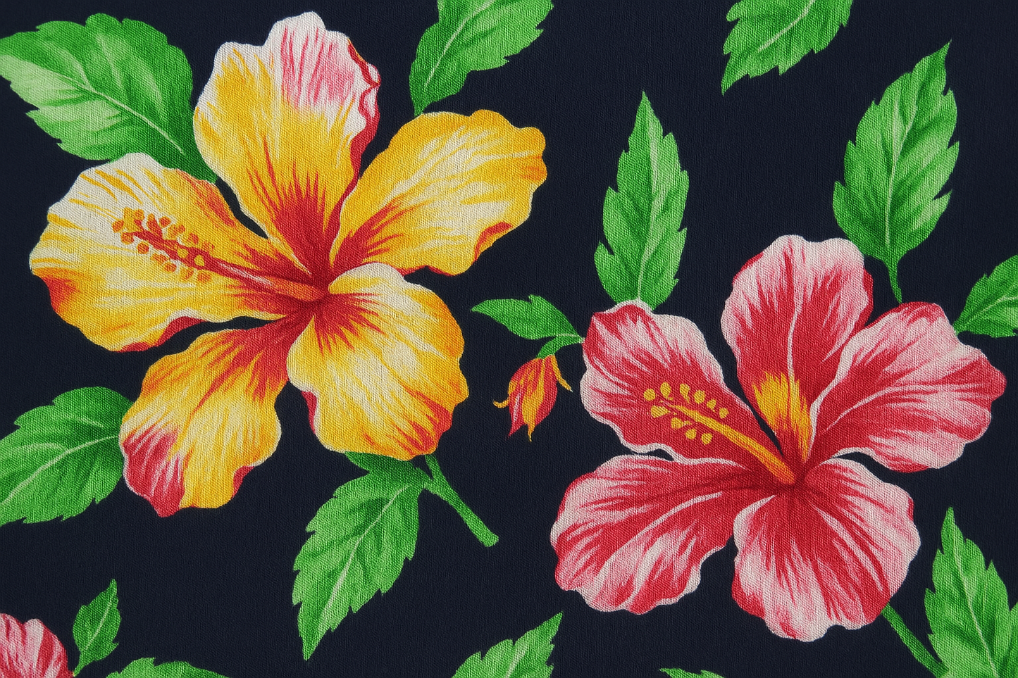 Detail shot of floral pattern
