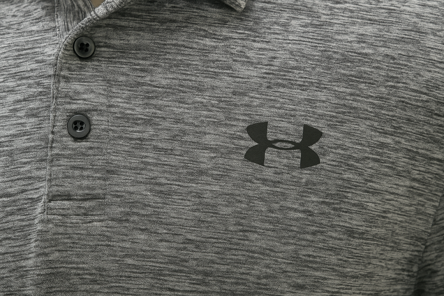 Detail shot of UA logo