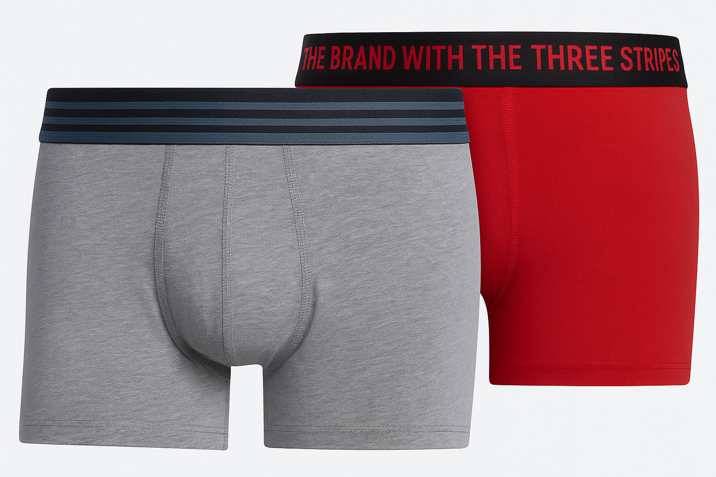 Detalle de cinturillas de ambos boxers