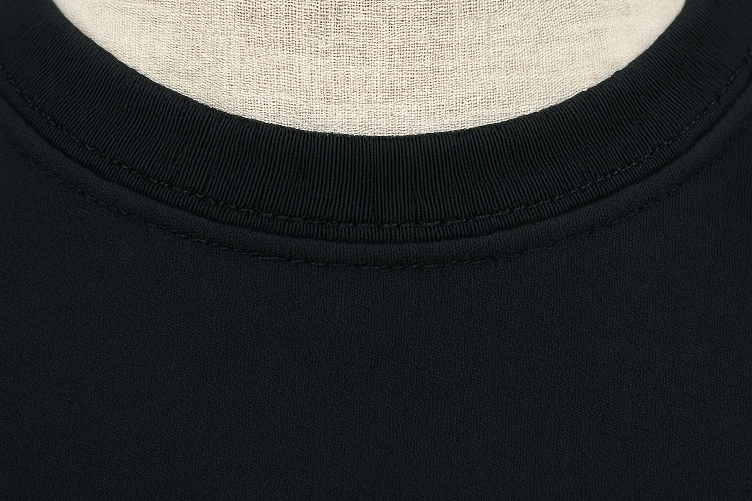 Detalle del cuello y construcción