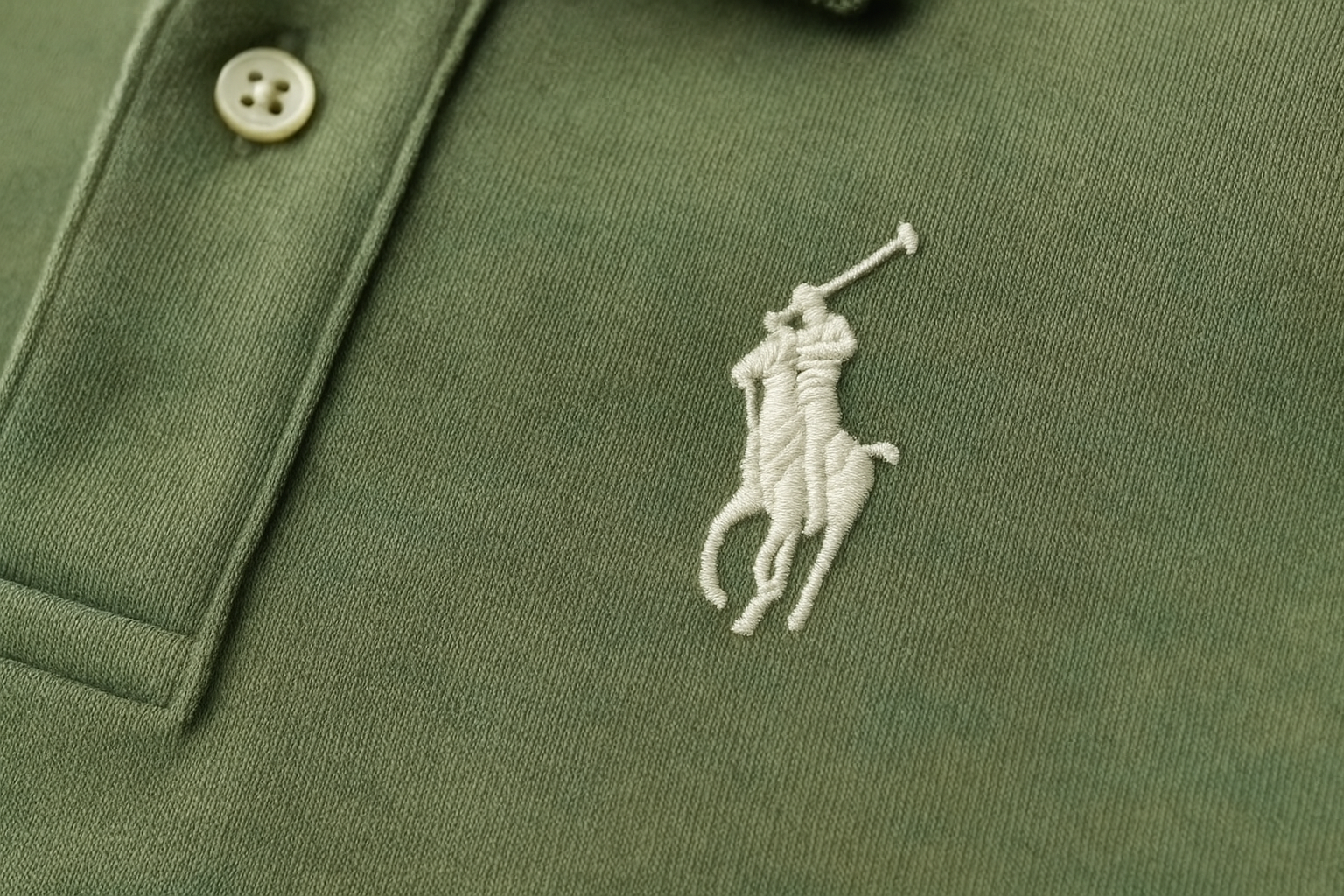 Detalle del logo con profundidad de color