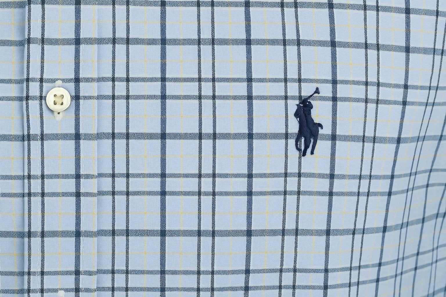 Detalle del logo del polo